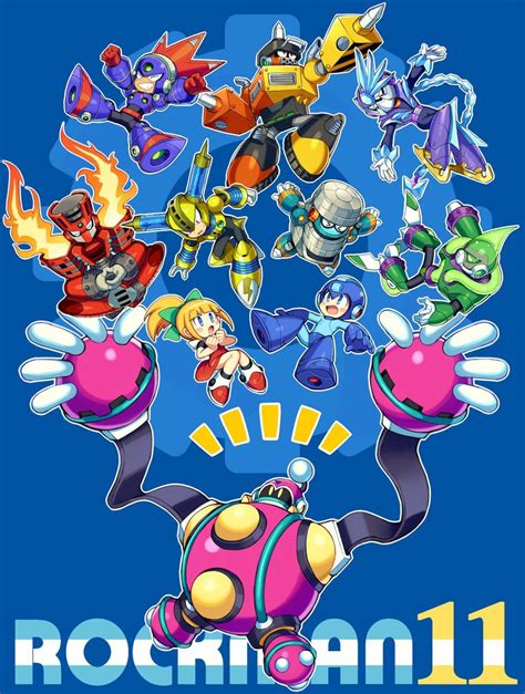 Capcom shares Mega Man 11 concept art : r/Megaman .